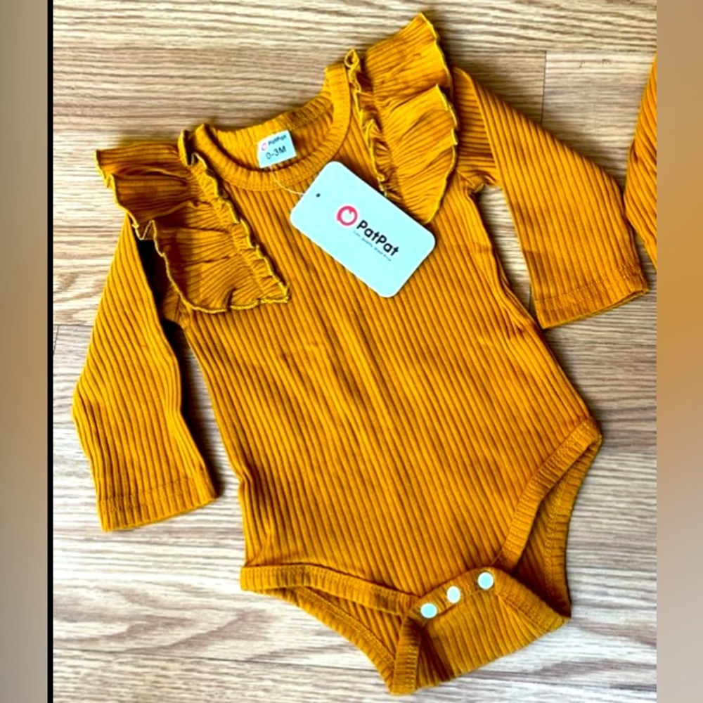 Mustard Yellow Onesie